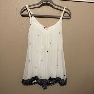 Yoana Baraschi White Sleeveless blouse